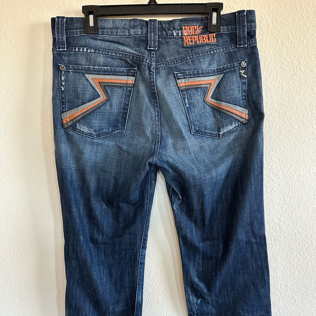 Preowned Rock  Republic Jeans For Men Size 34